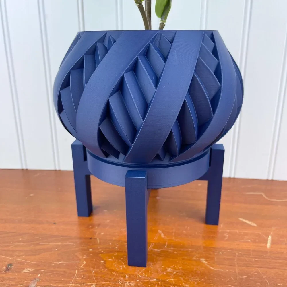 The Silvio, Indoor Flower Pot, Houseplants, Planter Drip Tray